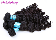 Natural Black Loose Wave brazylijski Human Hair Weaving, 8A klasa 100 Human Hair Extension