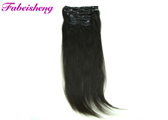 Remy Clip In Hair Extensions For Black Women, 100% Clip In Human Hair Extension