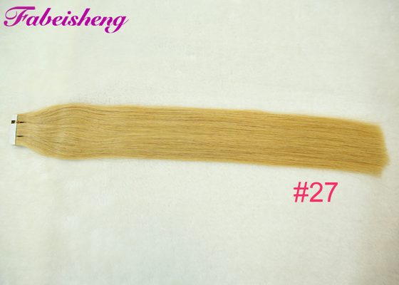 European Remy Human Tape In Hair Extensions Tangle Free 100g / 40 Sztuk